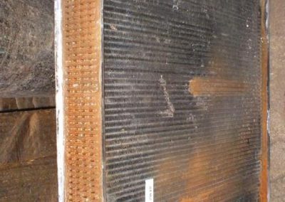 corroded radiator